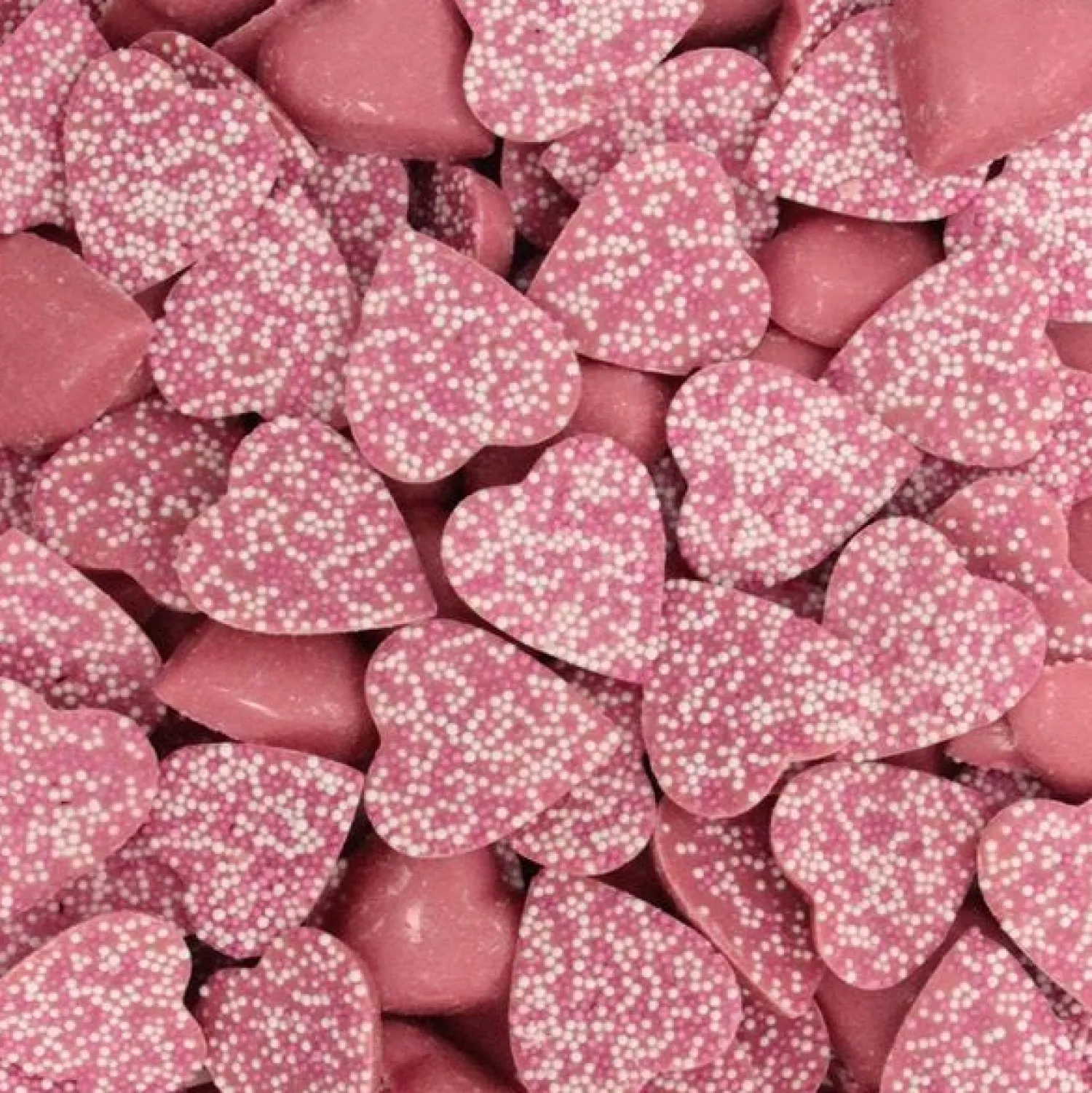 Party Delights Pink Hearts - 3Kg< Sweets