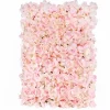 Party Delights Pink Hydrangea Flower Wall - 60Cm< Flowers & Foliage