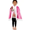 Party Delights Pink Light Up Cape & Wand - Child< Instant Outfits