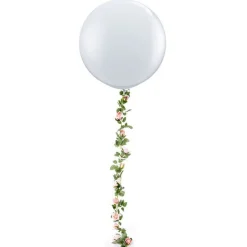 Party Delights Pink Rose Garland - 1.75M< Hanging Decorations