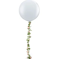 Party Delights Pink Rose Garland - 1.75M< Hanging Decorations