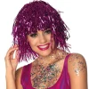 Party Delights Pink Tinsel Wig< Wigs