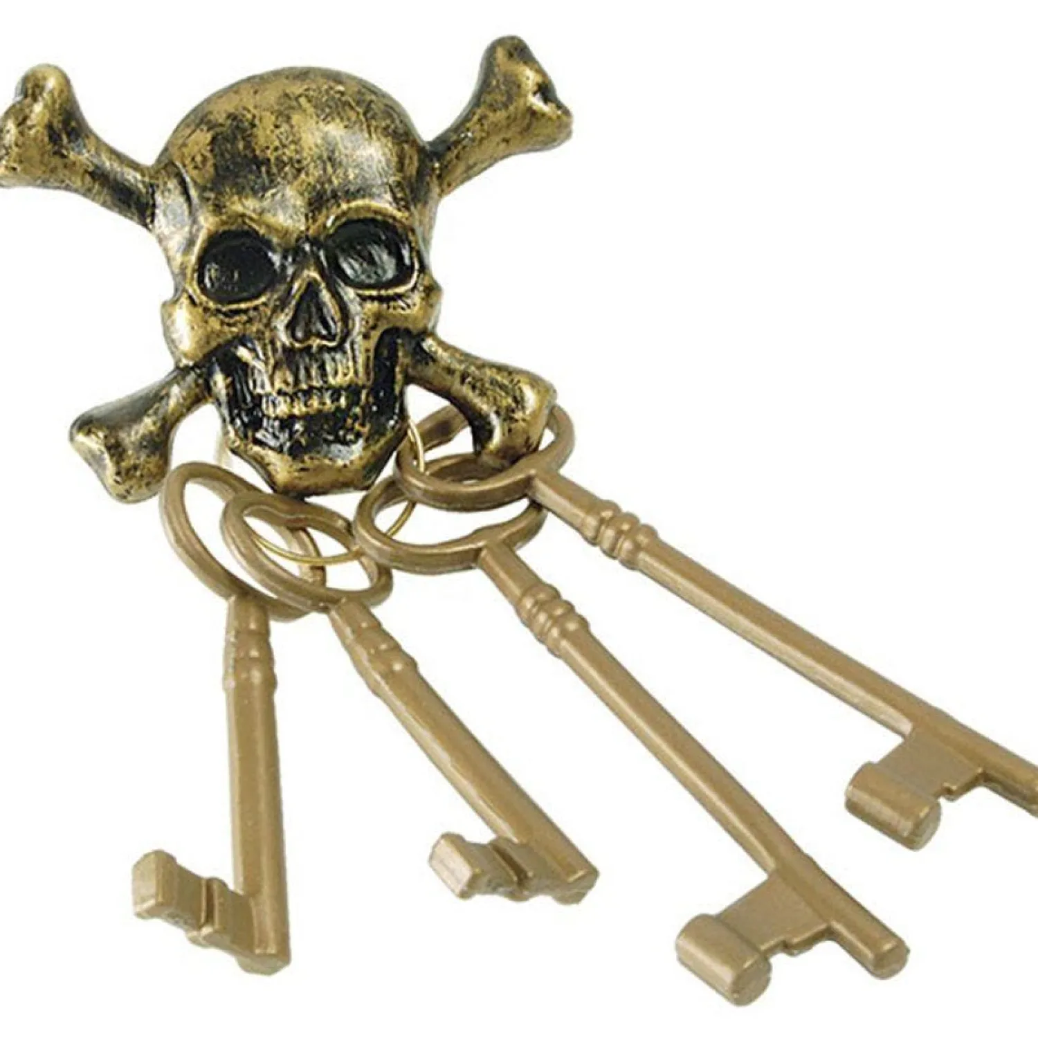Party Delights Pirate Skeleton Keys - 24 Cm< Costume Props