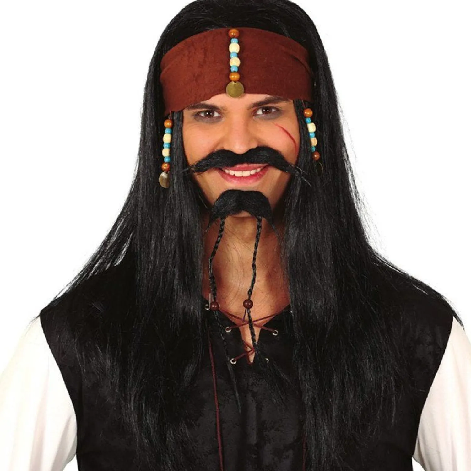 Party Delights Pirate Wig Kit< Wigs