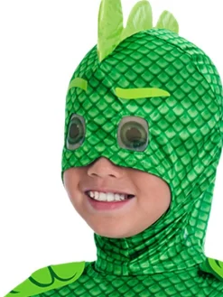Party Delights Pj Masks Gekko Deluxe - Child Costume< Pj Masks
