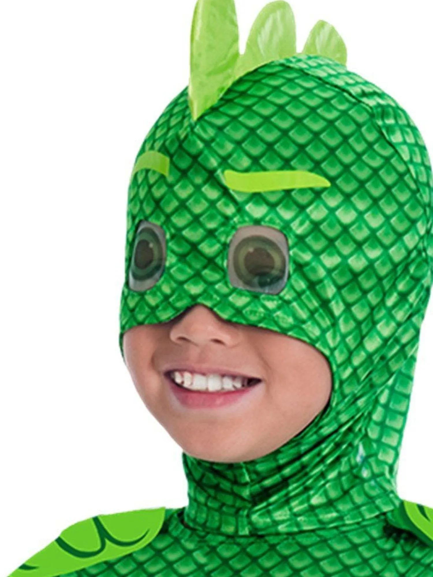Party Delights Pj Masks Gekko Deluxe - Child Costume< Pj Masks