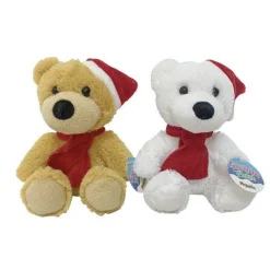 Plush Christmas Bear - 15Cm<Party Delights New