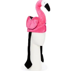 Party Delights Plush Flamingo Hat< Hats & Headwear