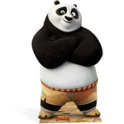 Party Delights Po Kung Fu Panda Cardboard Cutout - 95Cm X 58Cm< Cardboard Cut Outs