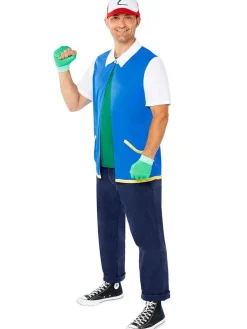 Pokemon Ash - Adult Costume<Party Delights New