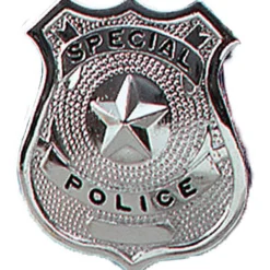 Party Delights Police Badge - 6Cm< Costume Props