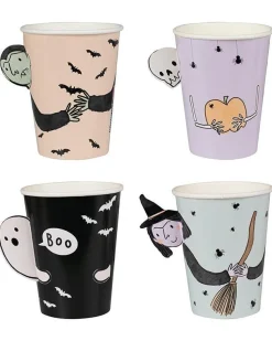 Pop-Out Boo Crew Paper Cups (8Pk)<Party Delights New