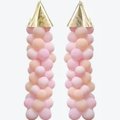 Party Delights Princess Balloon Turrets - 100 Balloons< Arches & Clouds