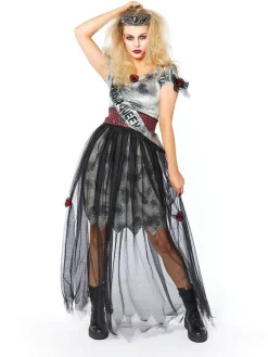 Prombie Queen - Adult Costume<Party Delights Hot