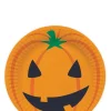 Pumpkin Fun Paper Plates<Party Delights Sale