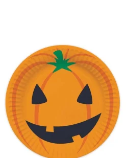 Pumpkin Fun Paper Plates<Party Delights Sale