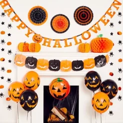 Pumpkin Halloween Decorating Kit<Party Delights Online