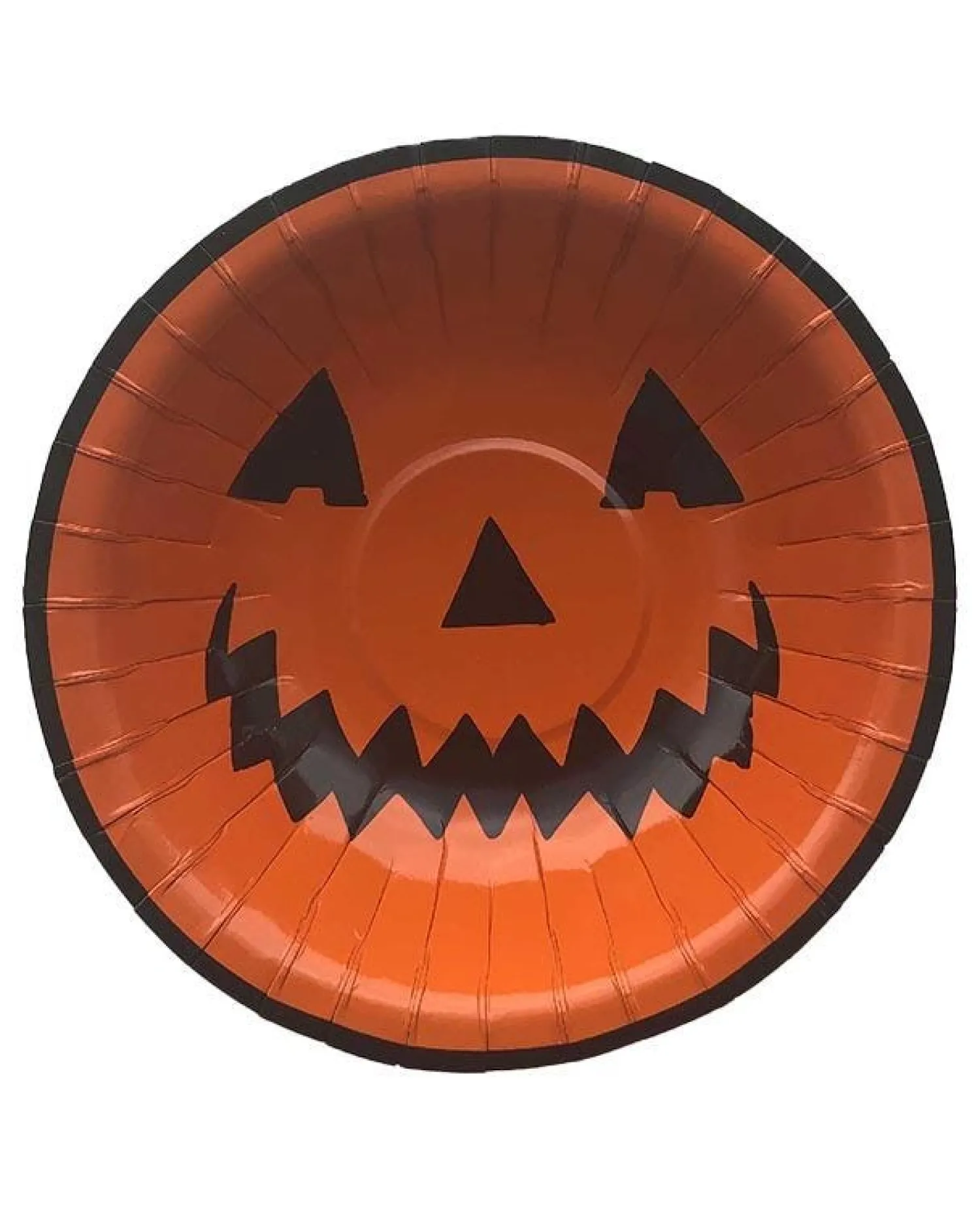 Pumpkin Paper Bowls - 16Cm (10Pk)<Party Delights Clearance
