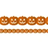 Party Delights Pumpkin Tissue Paper Garland - 3M< Hanging Decorations