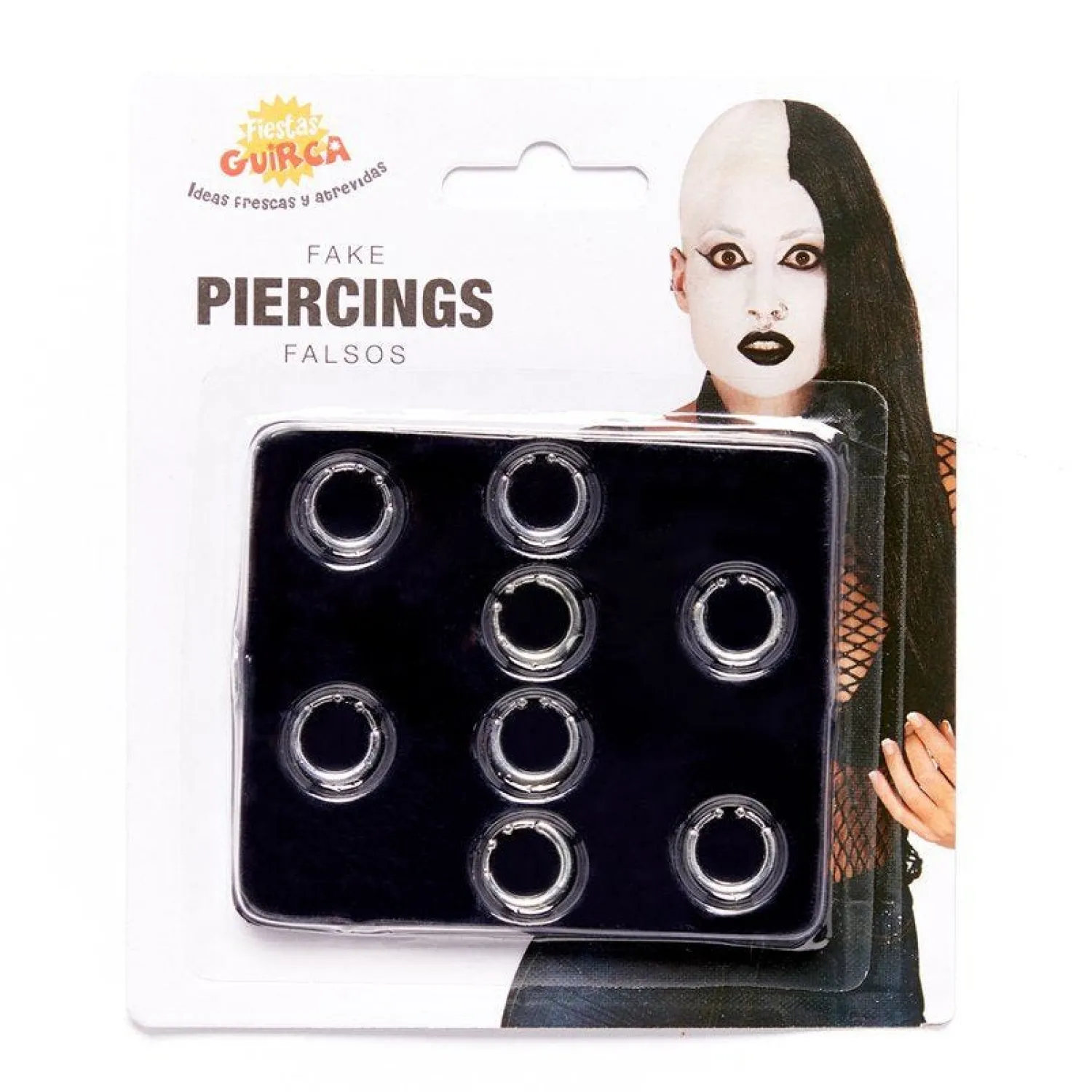 Party Delights Punk Rock Body Piercings< Costume Props