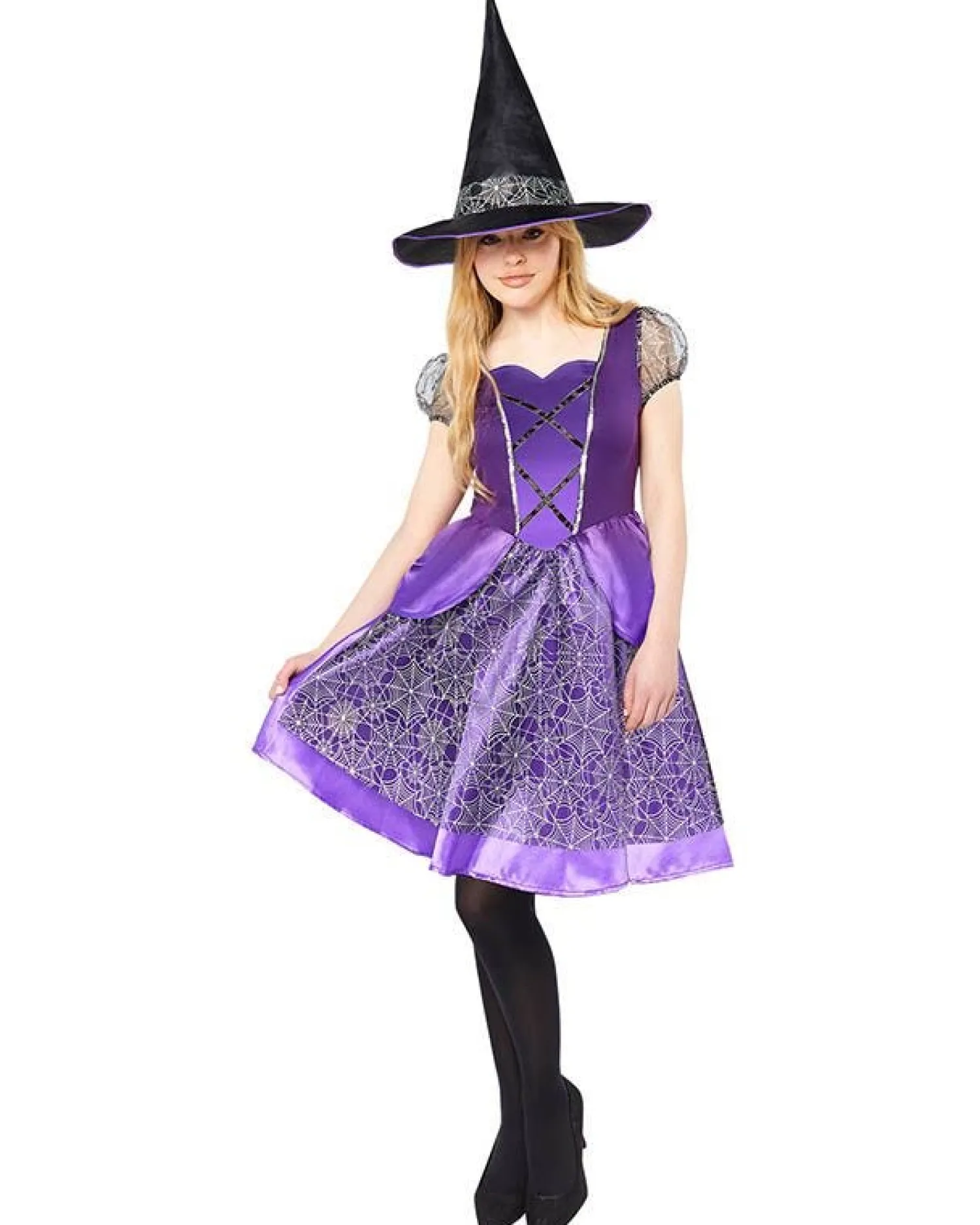 Purple Witch - Adult Costume<Party Delights Clearance