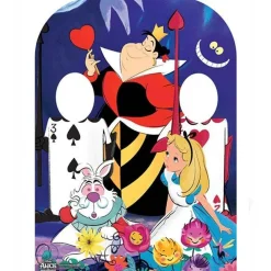 Party Delights Queen Of Hearts Stand-In Cardboard Photo Prop - 131Cm X 95Cm< Cardboard Cut Outs