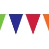 Party Delights Rainbow Plastic Bunting - 10M< Bunting