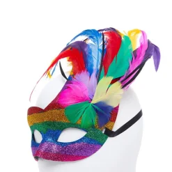 Party Delights Rainbow Pride Masquerade Mask< Masks