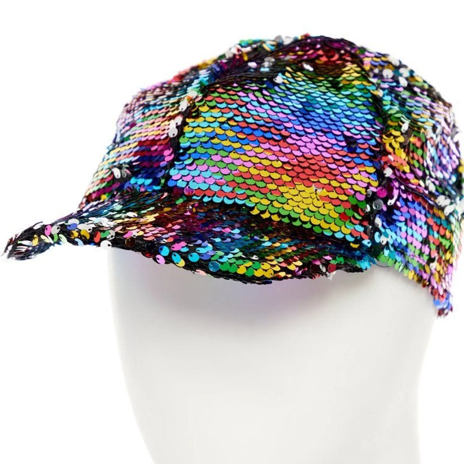Party Delights Rainbow Reversible Cap< Hats & Headwear