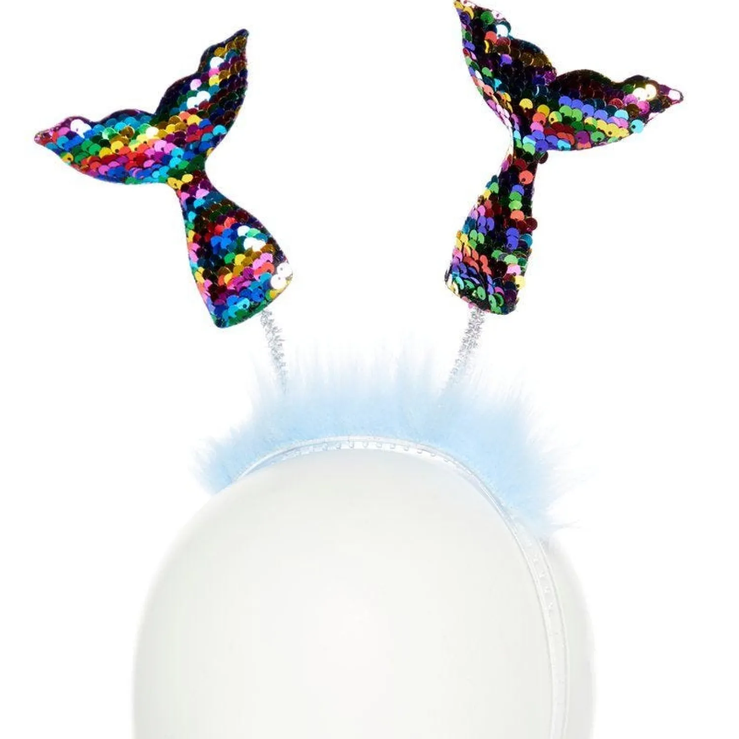 Party Delights Rainbow Sequin Mermaid Headband< Hats & Headwear