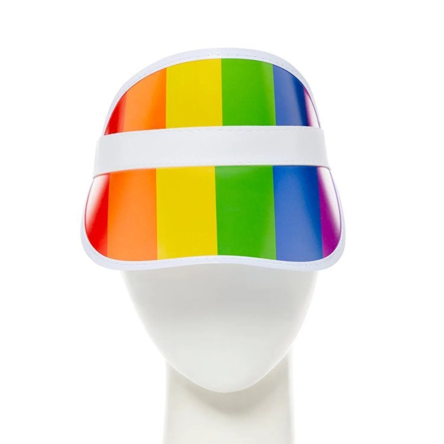 Party Delights Rainbow Visor Headband< Hats & Headwear