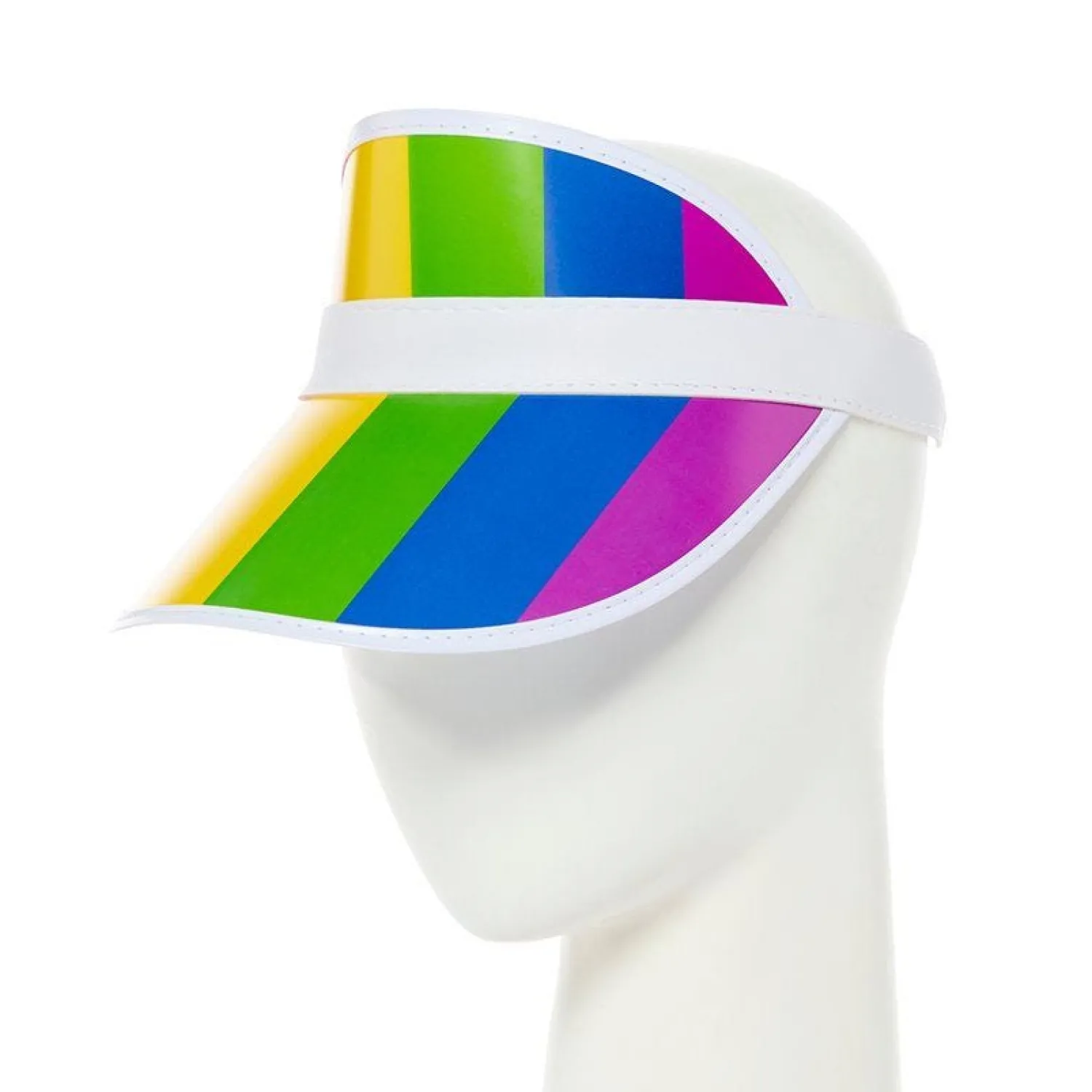 Party Delights Rainbow Visor Headband< Hats & Headwear