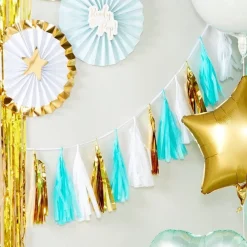 Party Delights Ready To Pop Tassel Garland< Hanging Decorations