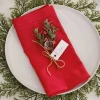 Red Berry Sprig Place Card Holders - 15Cm (6Pk)<Party Delights Clearance