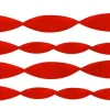 Party Delights Red Crepe Paper Streamer - 24M< Hanging Decorations