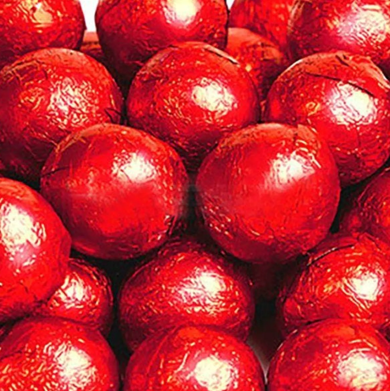 Red Foil Chocolate Balls X25<Party Delights Outlet