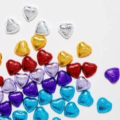 Party Delights Red Foil Chocolate Hearts X20< Chocolates