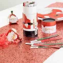 Red Glitter Table Runner - 1.8M<Party Delights