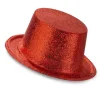 Party Delights Red Glitter Top Hat< Hats & Headwear
