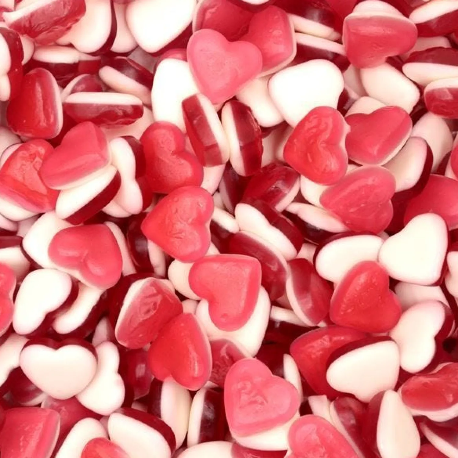 Party Delights Red Heart Throbs - 3Kg< Sweets