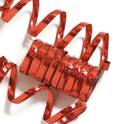 Party Delights Red Holographic Streamers< Hanging Decorations