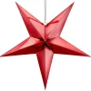 Red Paper Star Hanging Decoration - 70Cm<Party Delights Discount
