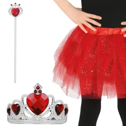 Party Delights Red Princess Accessory Kit - Child< Instant Outfits