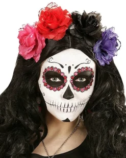 Red Rose Hair Clip With Glitter<Party Delights Best