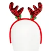 Party Delights Red Sequin Reindeer Headband< Hats & Headwear