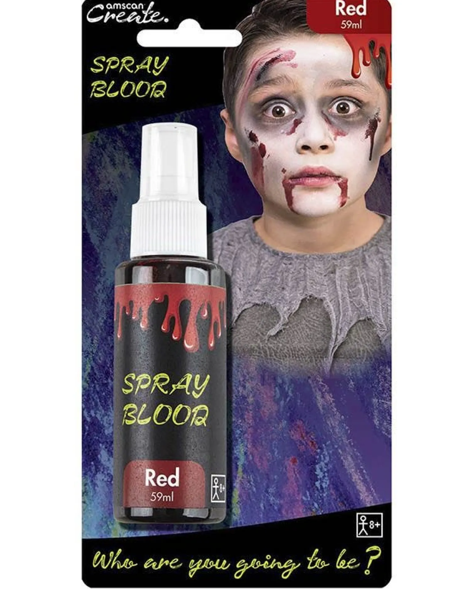 Red Spray Fake Blood - 59Ml<Party Delights Clearance