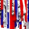 Party Delights Red, White & Blue Crepe Streamer Kit - 6X10M (6Pk)< Hanging Decorations