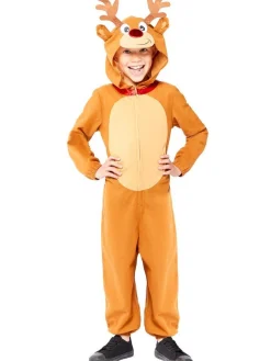 Reindeer Onesie - Child Costume<Party Delights Sale