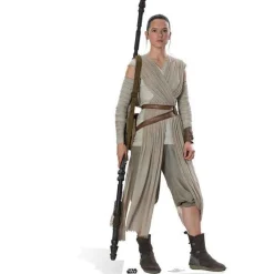 Party Delights Rey (The Force Awakens) Cardboard Cutout - 188Cm X 77Cm< Cardboard Cut Outs