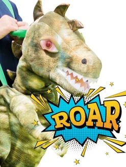 Ride On Light Sound Dinosaur - Child Costume<Party Delights Outlet